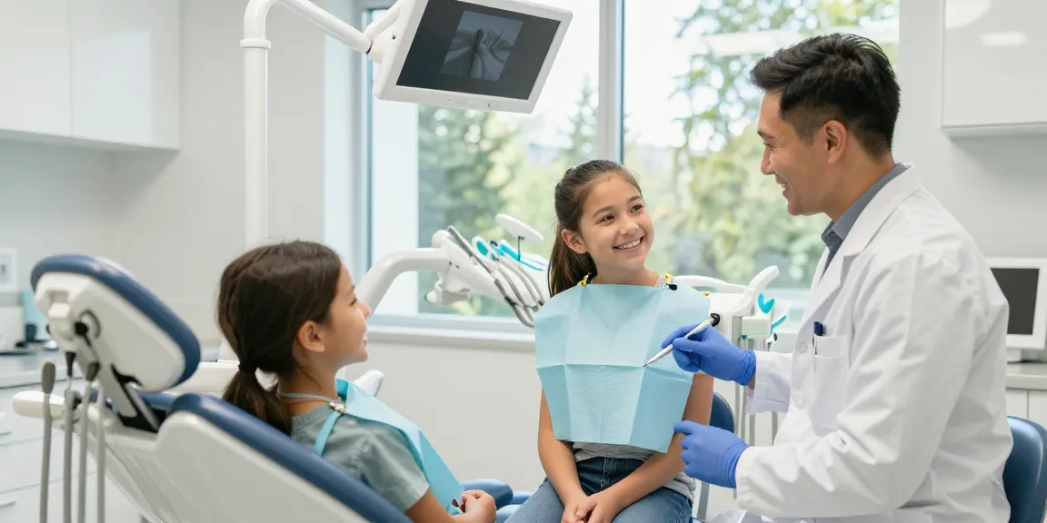 Dentist Coquitlam providing trusted local dental services to a smiling family in a professional environment.